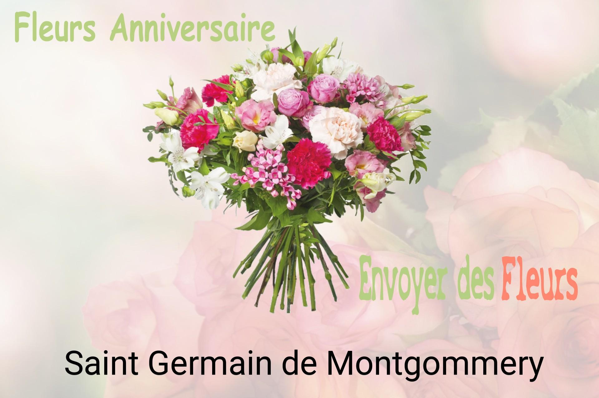 Bouquet de fleurs d’anniversaire livré à Saint-Germain-de-Montgommery