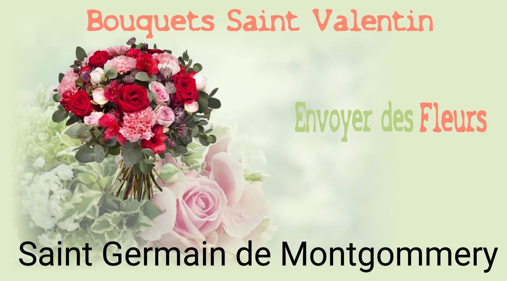 Roses de Saint-Valentin livrées à Saint-Germain-de-Montgommery
